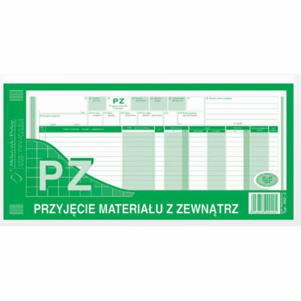 Michalczyk & Prokop Příjem materiálu zvenčí 1/3 A3 (362-2)