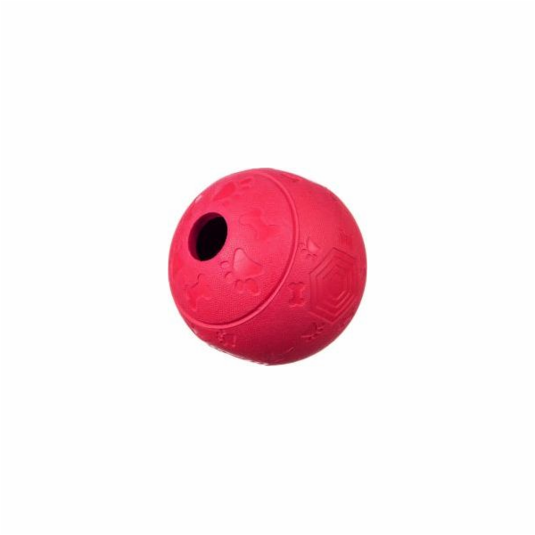 Míč Barry King Treat s bludištěm, červený, 11 cm