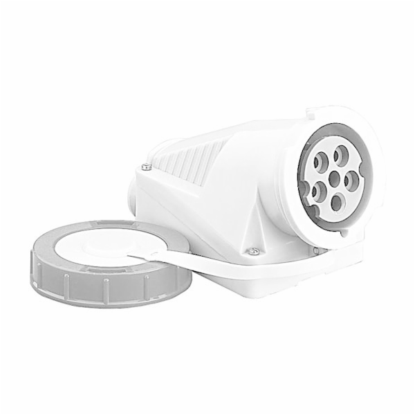 Polam NakLo Zásuvka pevná 32A 3P+N+Z IP67 izolovaná 220/3...