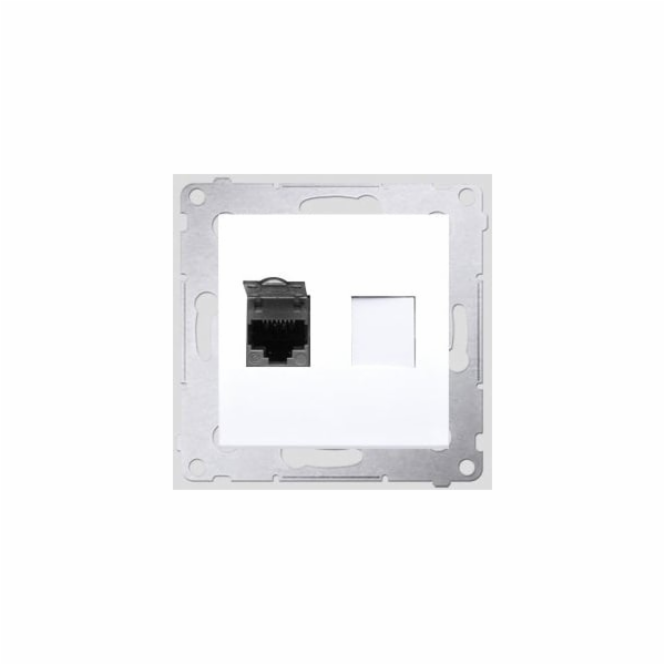 Kontakt-Simon Jednoduchá počítačová zásuvka SIMON54 RJ45 ...