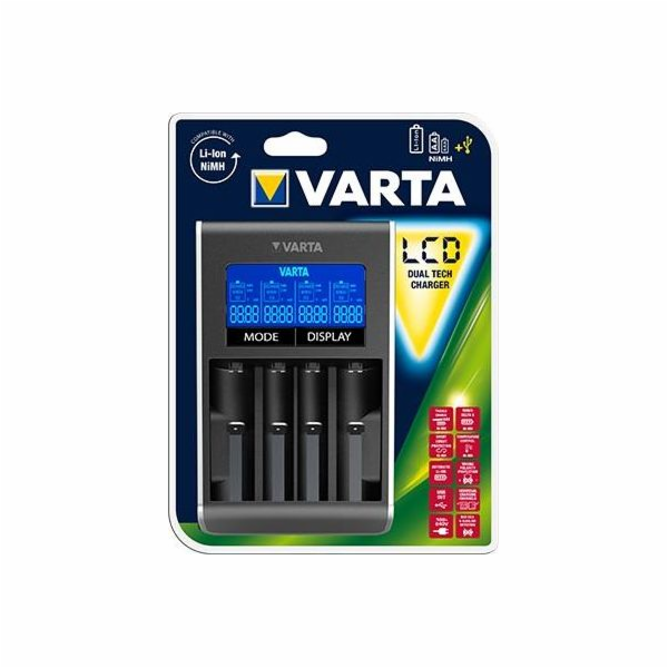 Nabíječka Varta Nabíječka baterií VARTA LCD Dual Tech Cha...