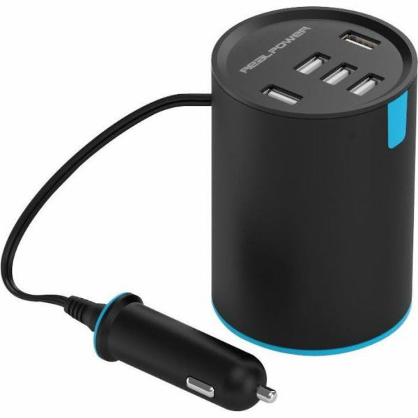 5portová USB nabíječka Realpower