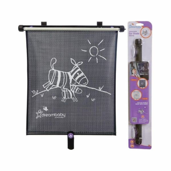 Dreambaby oboustranná sluneční clona - zebra (DRE000129)