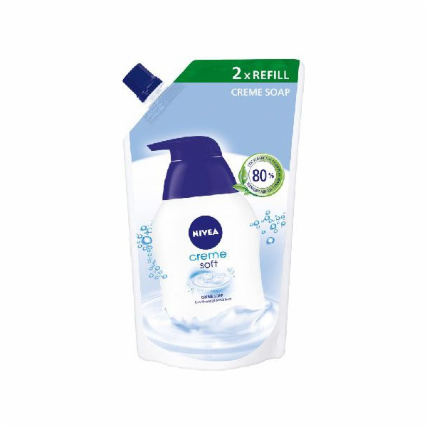Nivea NIVEA Tekuté mýdlo náhradní krém Soft 500 ml - 0180701