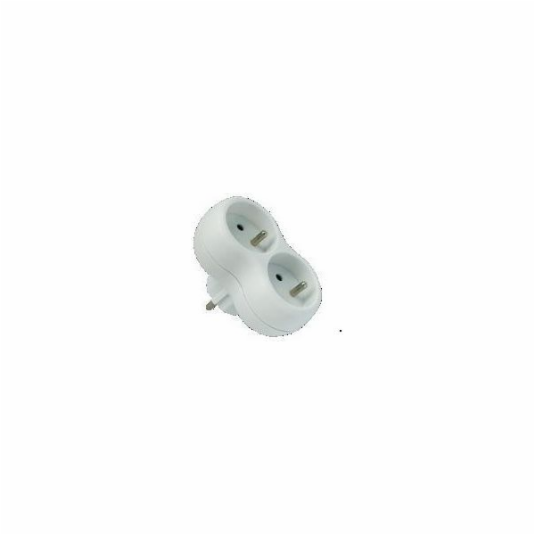 Elgotech Plug splitter 2-zásuvka s/out R-20CA