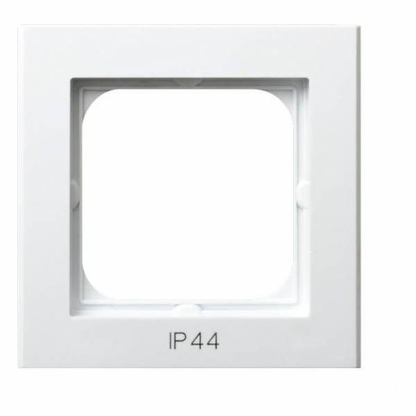 Jednorámeček Ospel Sonata pro spínače IP-44 bílý (RH-1R/00)