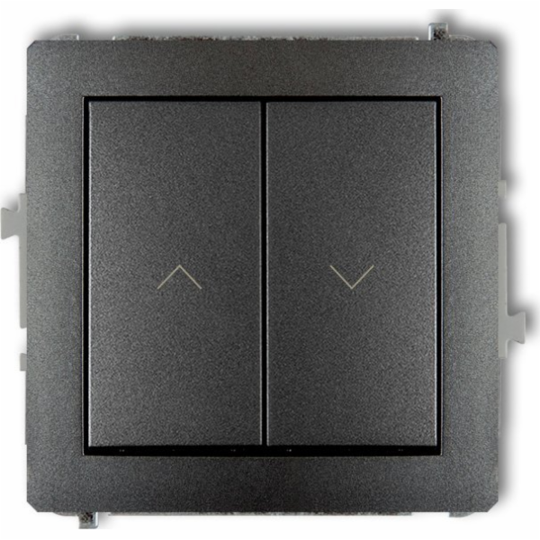 Karlik Deco Graphite slepý konektor (11DWP-8)