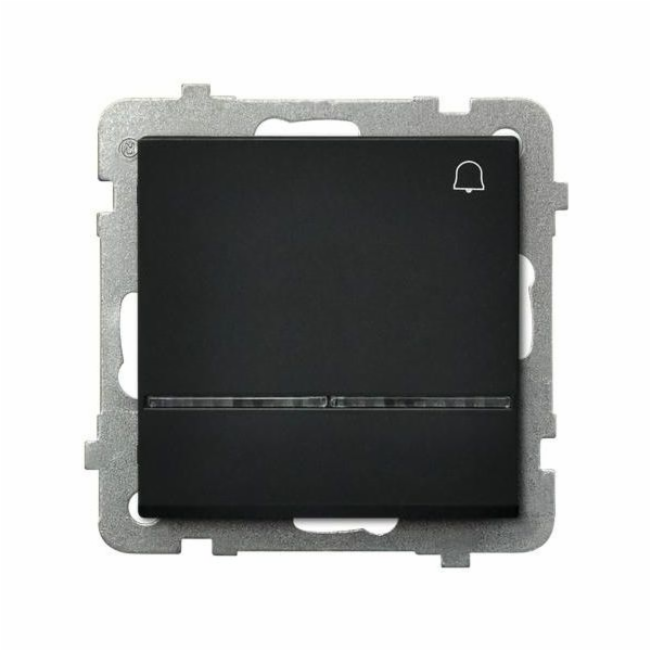 Ospel Bell Button Sonata 10AX IP20 s černým podsvícením (...