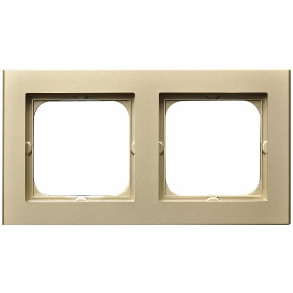 Ospel Sonata double frame champagne gold (R-2R/39)