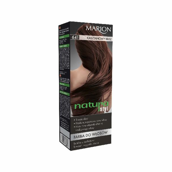 Marion Barva na vlasy Natura Style č. 641 kaštanově hnědá...