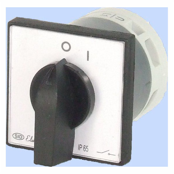 Elektromet Vačkový spínač 0-1 1P 12A IP65 Arc E12-52 s de...