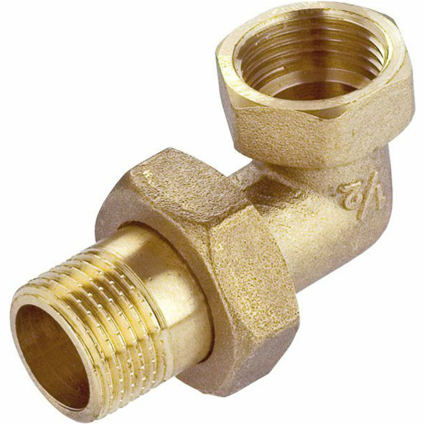 Invena 3/4 úhlový mosazný konektor (H/ZM-19-020)