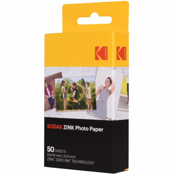 Fotopapír Kodak ZINK 50 kusů (FOTAOAKCKOD00002)