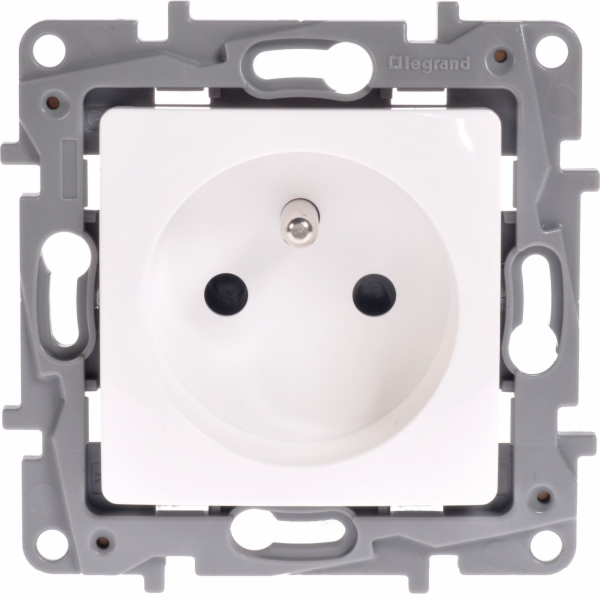 Legrand Zásuvka s uzemněním 16A 250V bílá - 664536