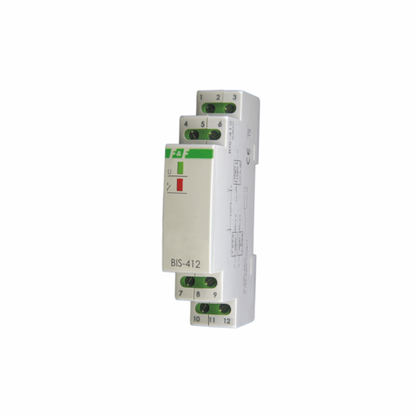 F&F Group bistabilní relé 230V 10A 1 modul - BIS-412