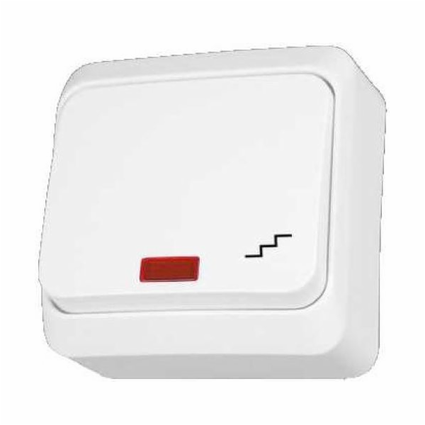 Schneider Electric Prima schodišťový spínač bílý IP20 WNt...