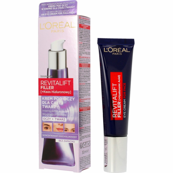 L Oreal Paris Revitalift Filler oční krém na celý obličej...