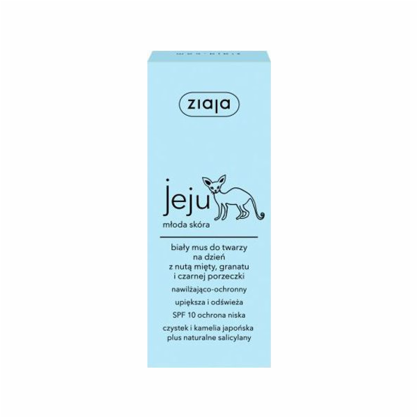 Ziaja Jeju White hydratační pěna na obličej 50 ml