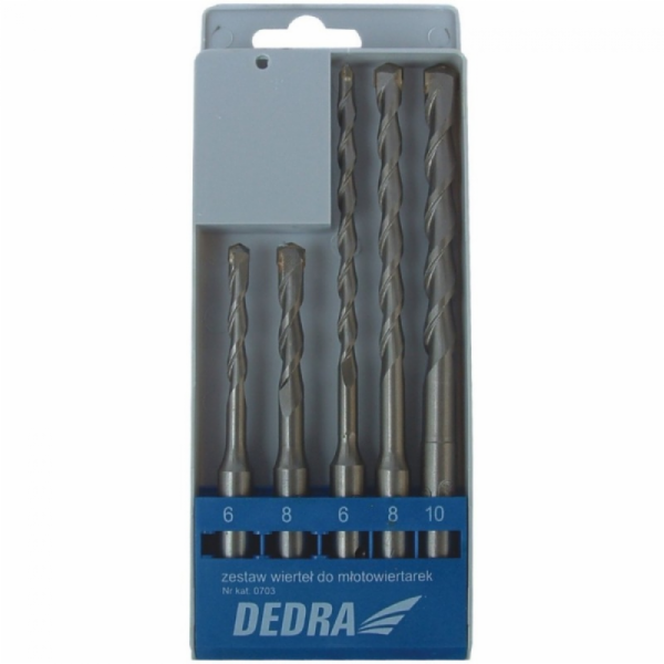 Sada vrtáků do betonu Dedra SDS+ 10 6 8mm (0703)