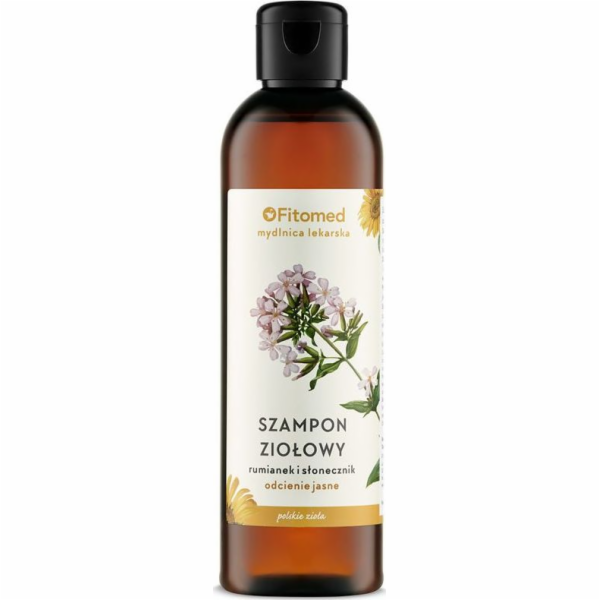 Fitomed Mydlnica léčivý bylinný šampon heřmánkový a slune...