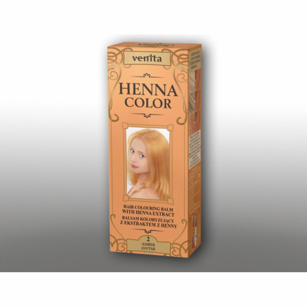 Venita Bylinné balzámy Henna Color 2 Jantar 75ml