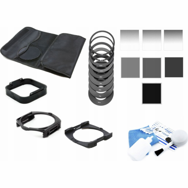 Sada Massa Filter COKIN 25v1 šedé ND filtry + pouzdro + 2...