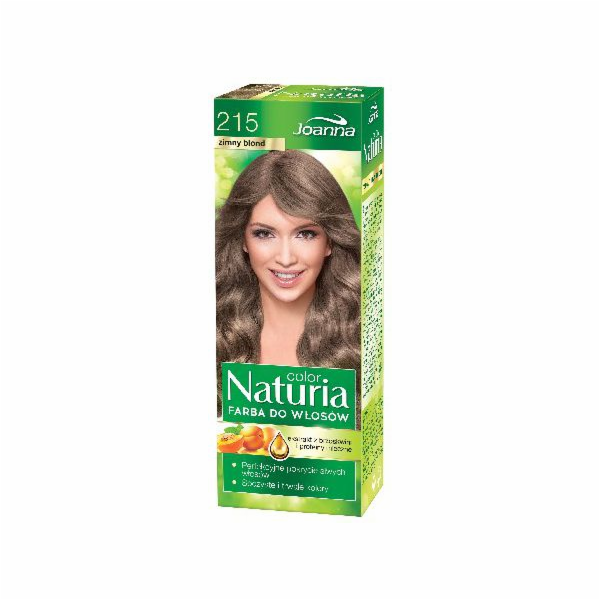 Joanna Naturia Color Barva na vlasy č. 215 - studená blon...
