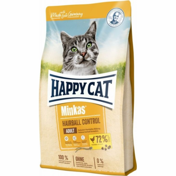 Happy Cat MINKAS Hairball Control - anti-frizz, drůbež 1,...