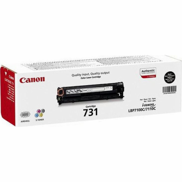 Toner Canon CRG731BK černý (6272B002,731BK)