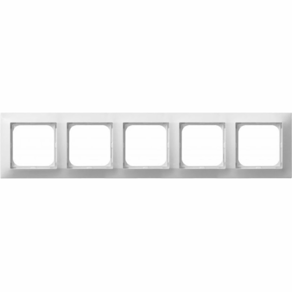 Ospel Five-fold frame Impresja white (R-5Y/00)