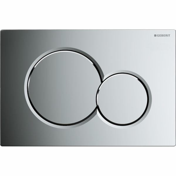 Geberit Sigma 01 splachovací tlačítko pro WC, lesklý chro...