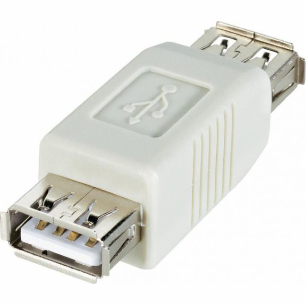 Manhattan USB A - USB A adaptér (zásuvka-zásuvka) Bílá (3...
