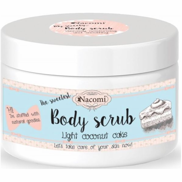 Nacomi NACOMI_Body Scrub tělový peeling Lehký kokosový do...