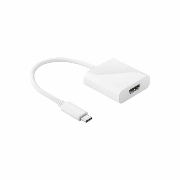 Goobay USB-C – HDMI USB adaptér bílý (66259)