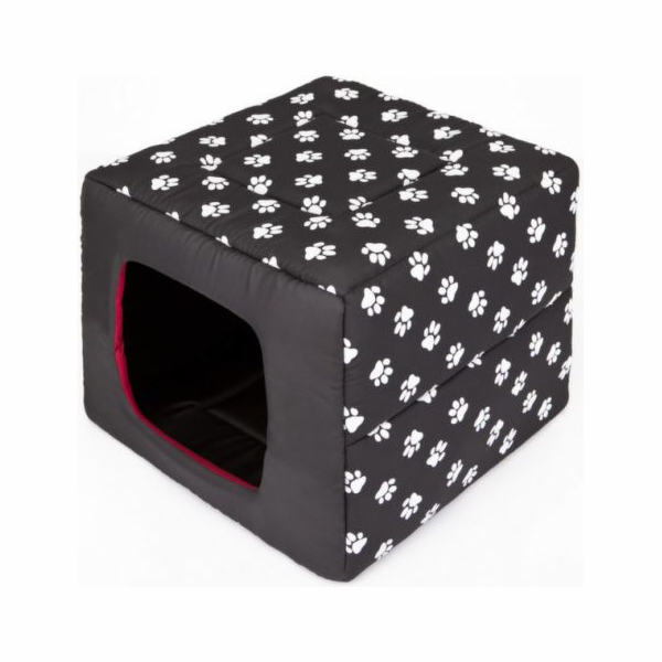 HOBBYDOG Butterfly Bed - Černá s tlapkami R4