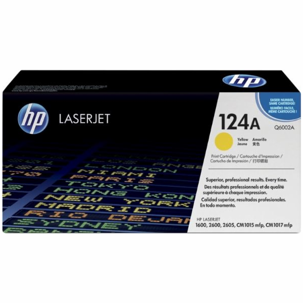 HP toner Q6002A (žlutý)
