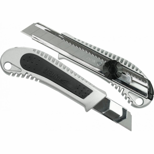 DEDRA NŮŽ 18MM LAMACÍ ČEPEL, KOV + SLItina PRYMU M9010 DEDRA