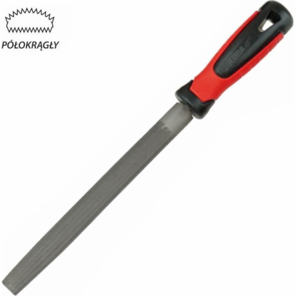DEDRA KOVOVÝ PILNÍK PŮLKULATÝ 200MM 06C002 DEDRA