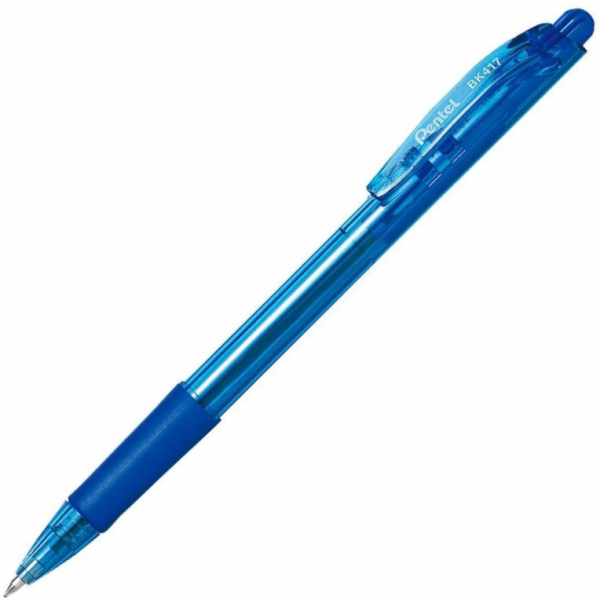 Kuličkové pero Pentel BK417 wow modré