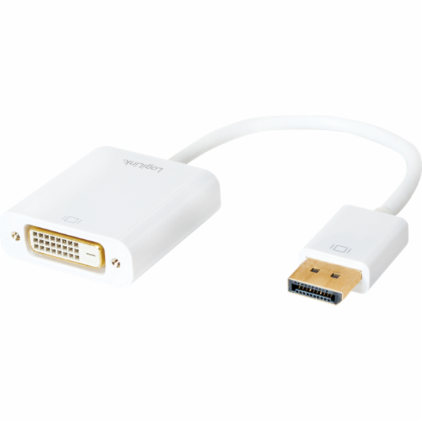 LogiLink DisplayPort - DVI-D AV adaptér bílý (CV0058B)