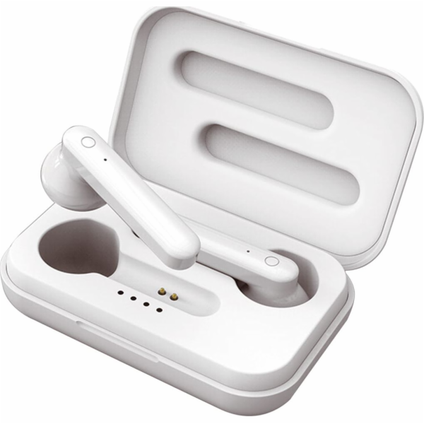 Platinet PM1040W bluetooth TWS sluchátka bílá