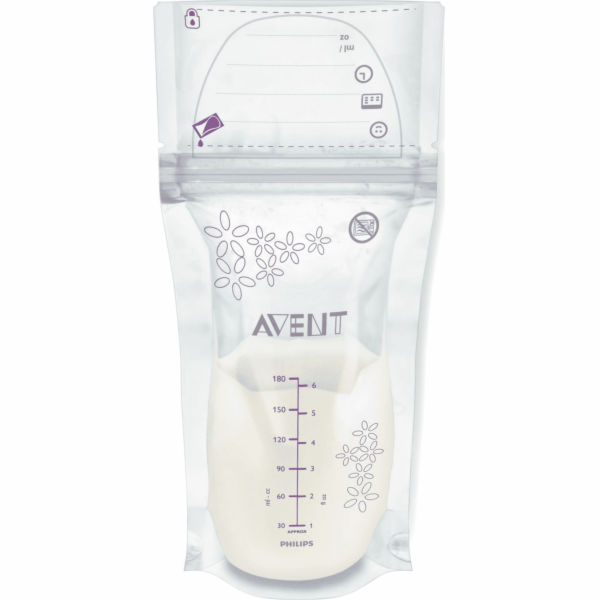 Avent White sáčky na potraviny 25x180ml (SCF603/25)