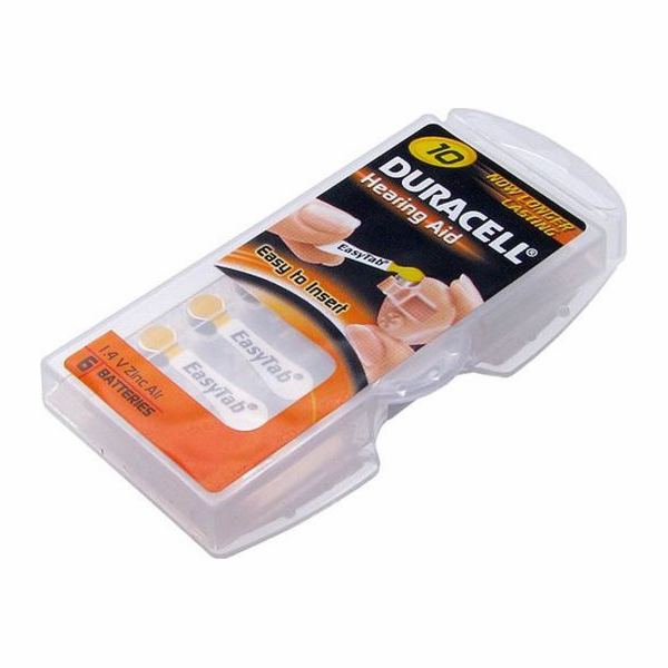 Baterie do sluchadla Duracell PR70 6 ks.