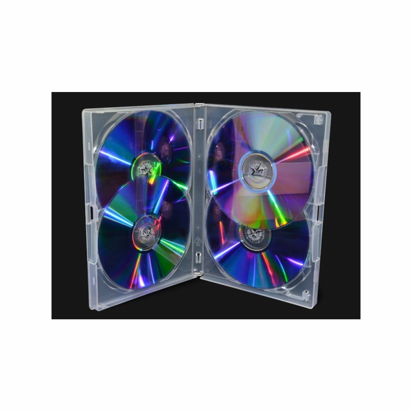 Amaray DVD BOX 14MM AMARAY 4 CLEAR