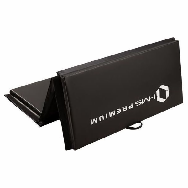 HMS Premium skládací gymnastická matrace Mgs01 černá