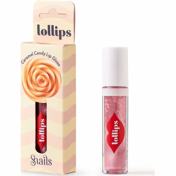 Snails Lollips Lip Gloss – Karamelové bonbóny pro děti, 3ml