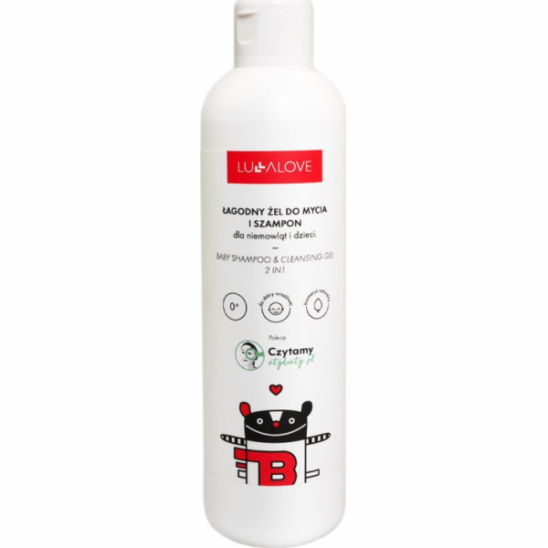 LullaLove Jemný mycí gel a šampon pro děti a kojence