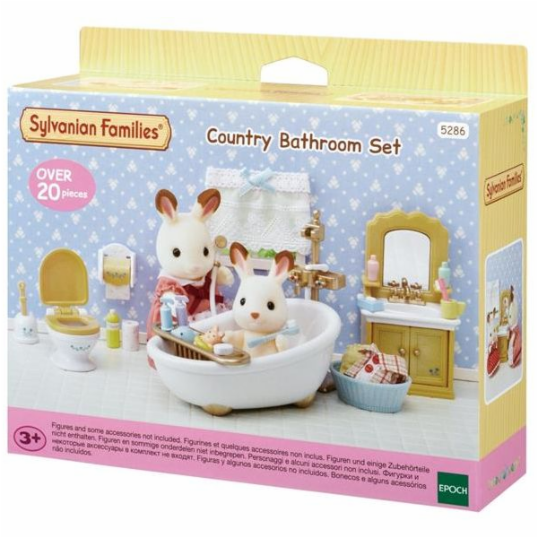 Koupelnová sada figurky farmy Epoch Sylvanian Families (5...