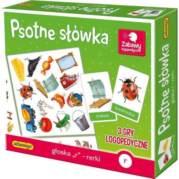 Adamigo Desková hra Mischievous Words - R-rerki zvuk