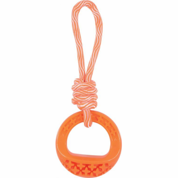 Hračka Zolux ZOLUX TPR SAMBA, kulatá, s provazem, 26 cm, ...